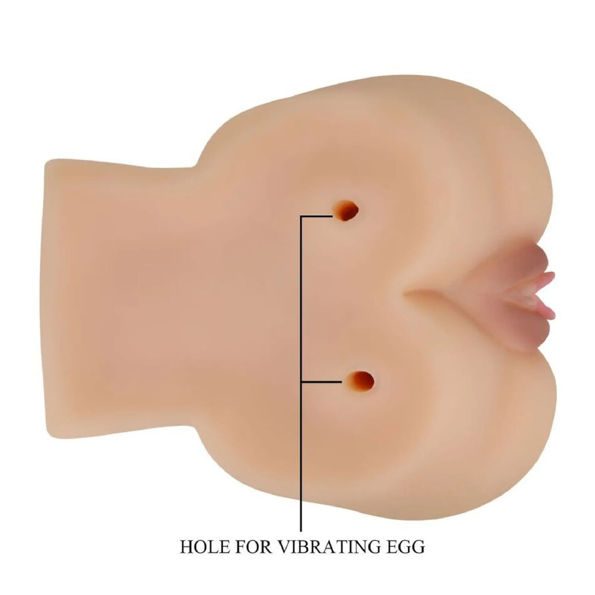 Kylie Realistic Vagina And Ass - Two-Channel Vibrating Masturbator > Sex Toys For Men > Assbators