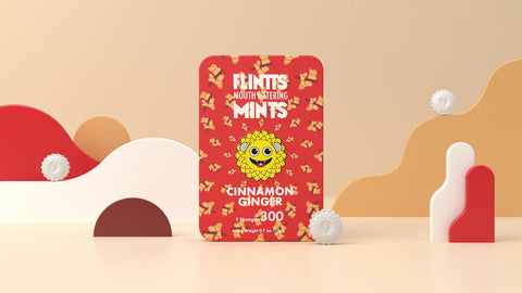 Flintts Cinnamon Ginger Mouth Watering Mints for Adults Oral Gels & Sprays