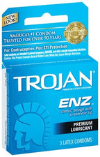 Trojan Enz Lubricated - 3 Pack > Essentials > Condoms