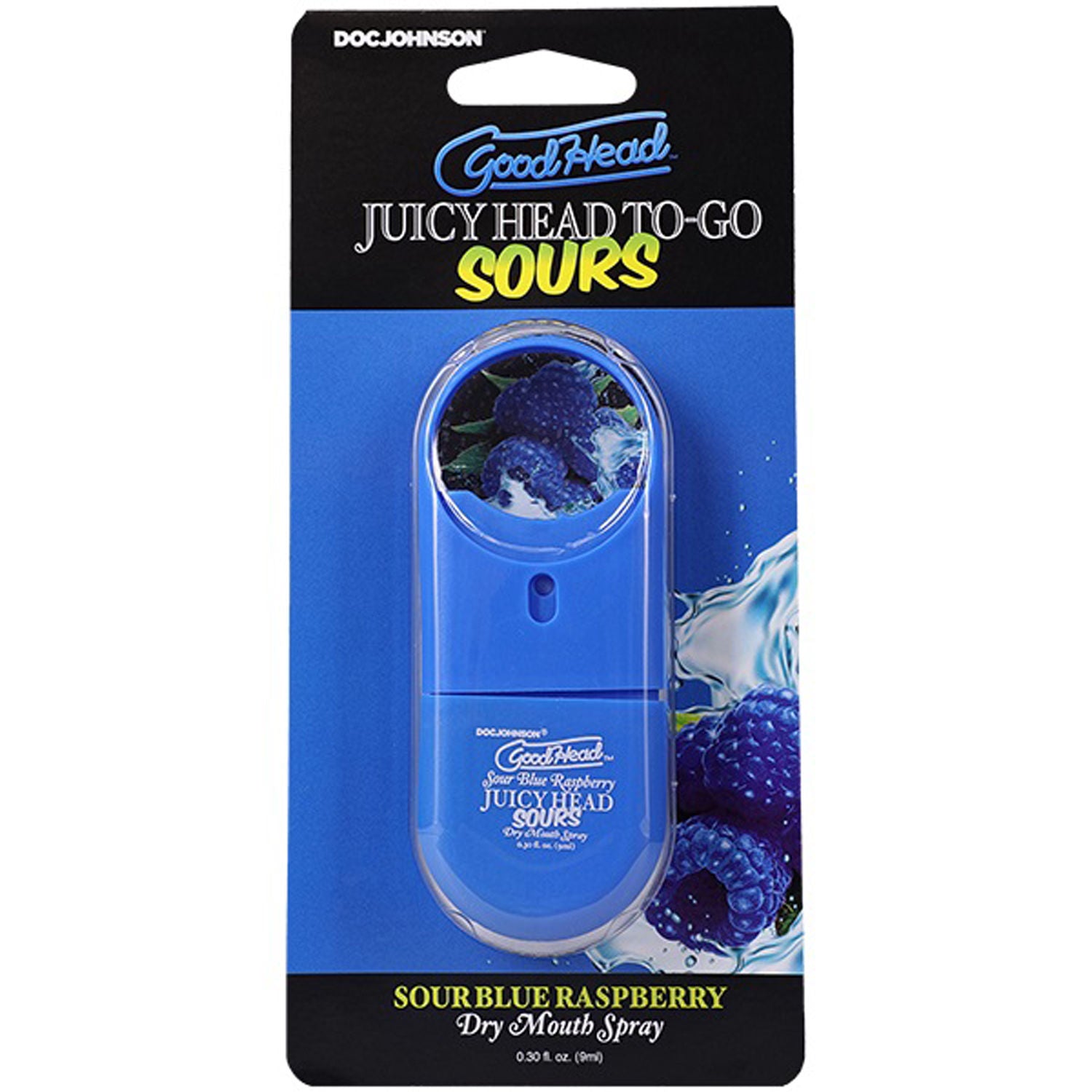 GoodHead Juicyhead Sour Blue Raspberry Dry Mouth Spray 30 Oz Default Title Oral Gels & Sprays