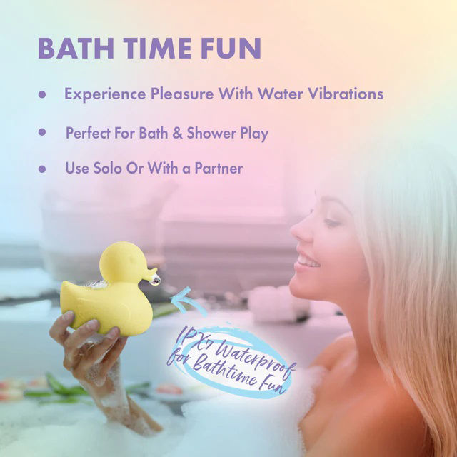 Splash Mini Vibrator Yellow With 10 Modes For Targeted Stimulation STIMULATORS