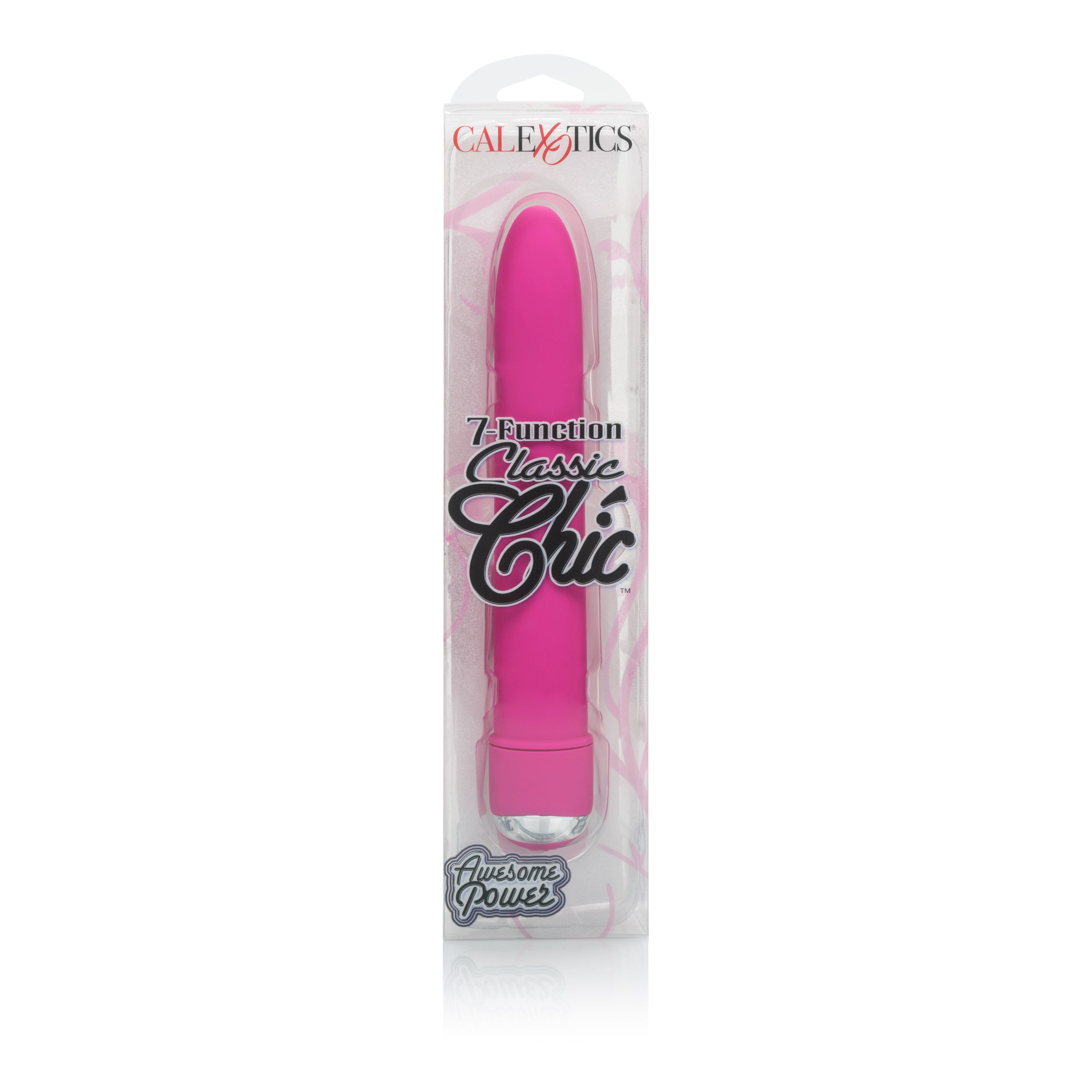 Classic Chic 7-Function 6 Inch Black Vibrator for Adults BULLETS