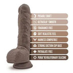Dr. Skin Silicone Dr. Mason Realistic Dildo With Suction Cup > Dildos > Realistic Dildos