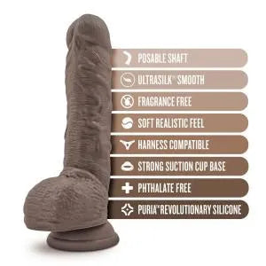 Dr. Skin Silicone Dr. Mason Realistic Dildo With Suction Cup > Dildos > Realistic Dildos