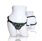 Latigo Leather Strap-On Harness – Adjustable Leather with Four-Way Straps Up to 60 Inches Black > Dildos > Strap On Harnesses