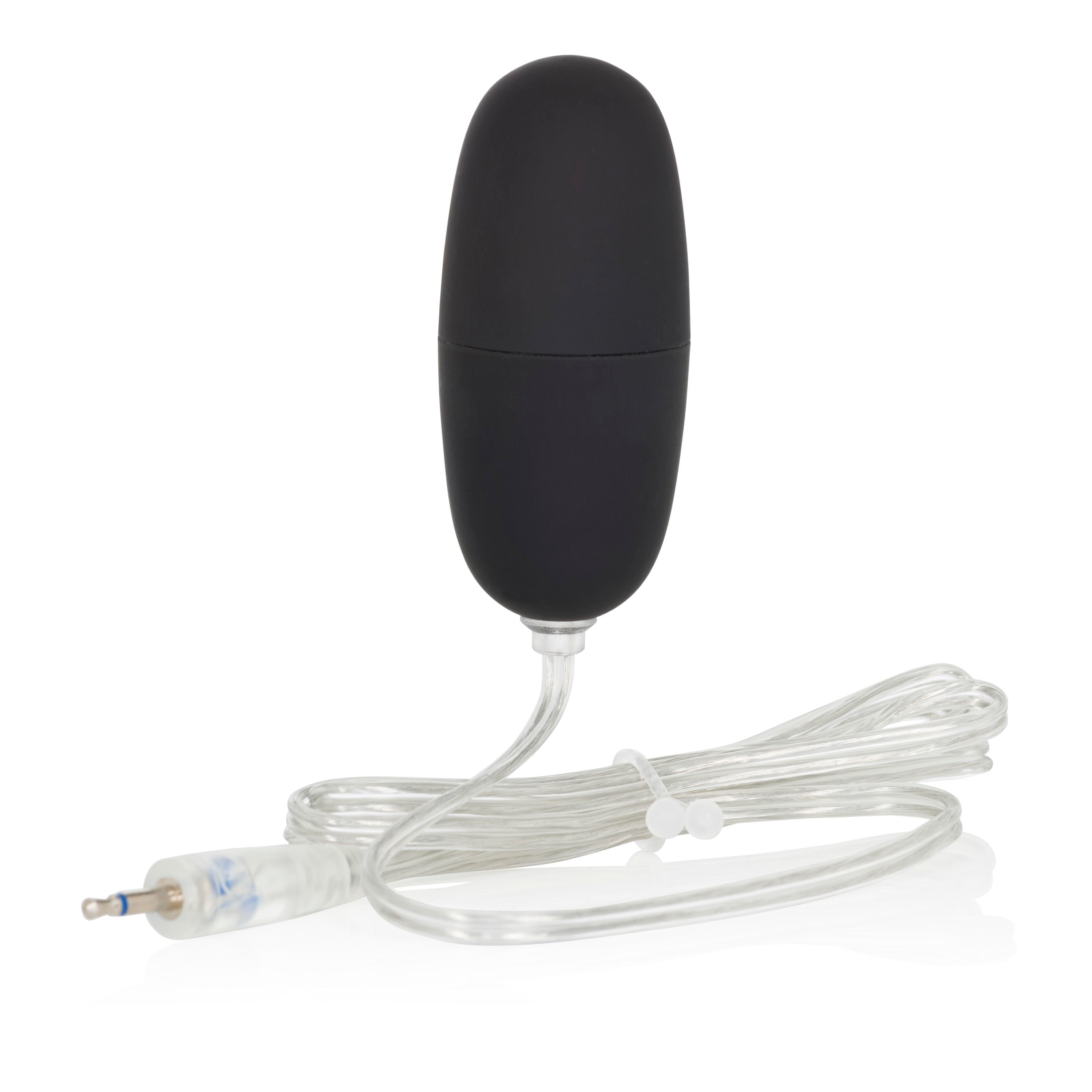 Sterling Collection Velvet-Cote Bullet Vibrator for Women Black BULLETS & EGGS