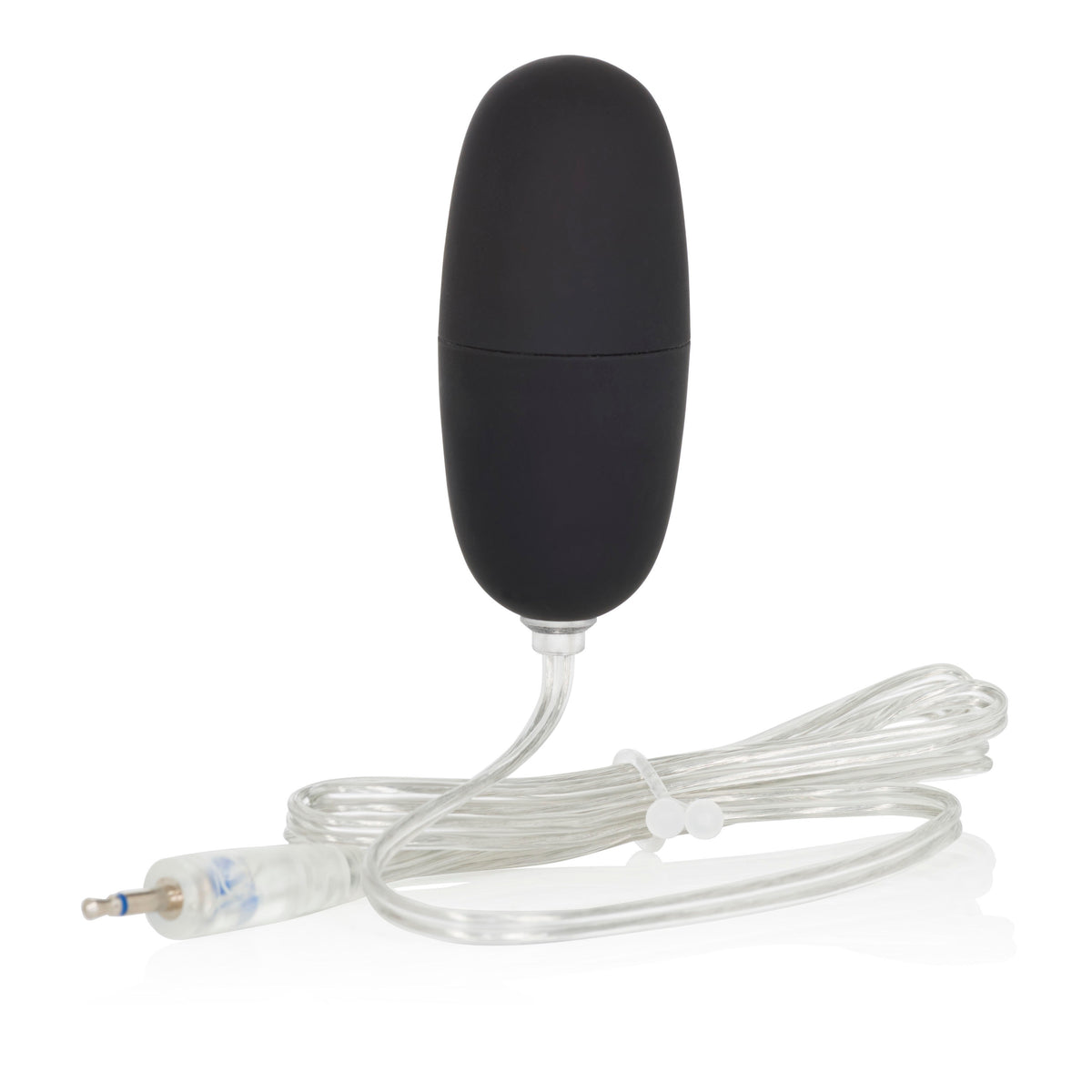 Sterling Collection Velvet-Cote Bullet Vibrator for Women Black BULLETS & EGGS