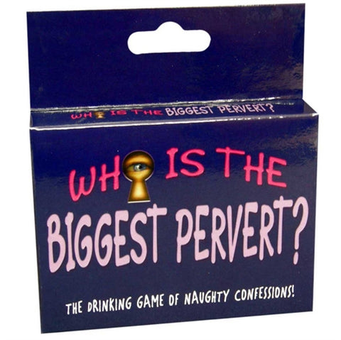 Who Is the Biggest Pervert Drinking Card Game for Adults Default Title Games