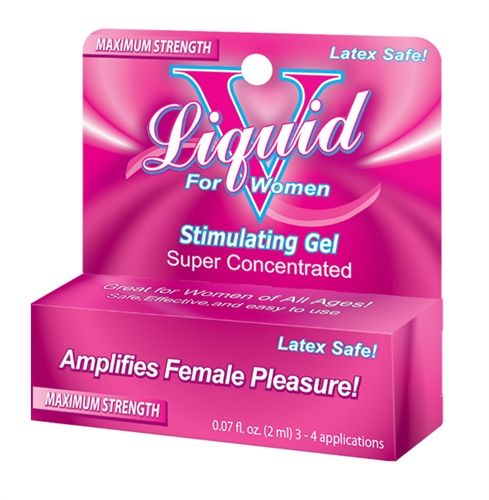 Liquid V Clitoral Stimulating Gel for Women 1 Packet Box Default Title Enhancers Female