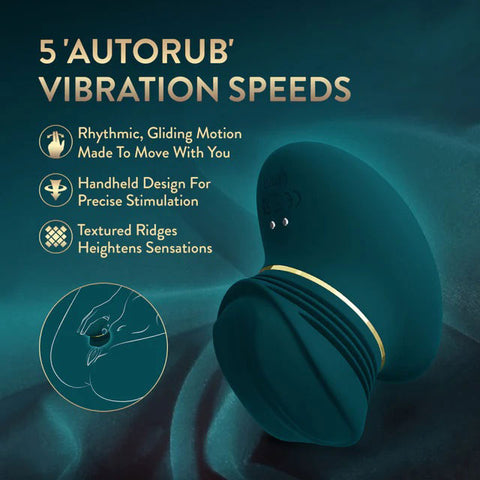 The Blush Collection Riana (Dark Teal) – Clitoral Stimulator Clit Stimulators