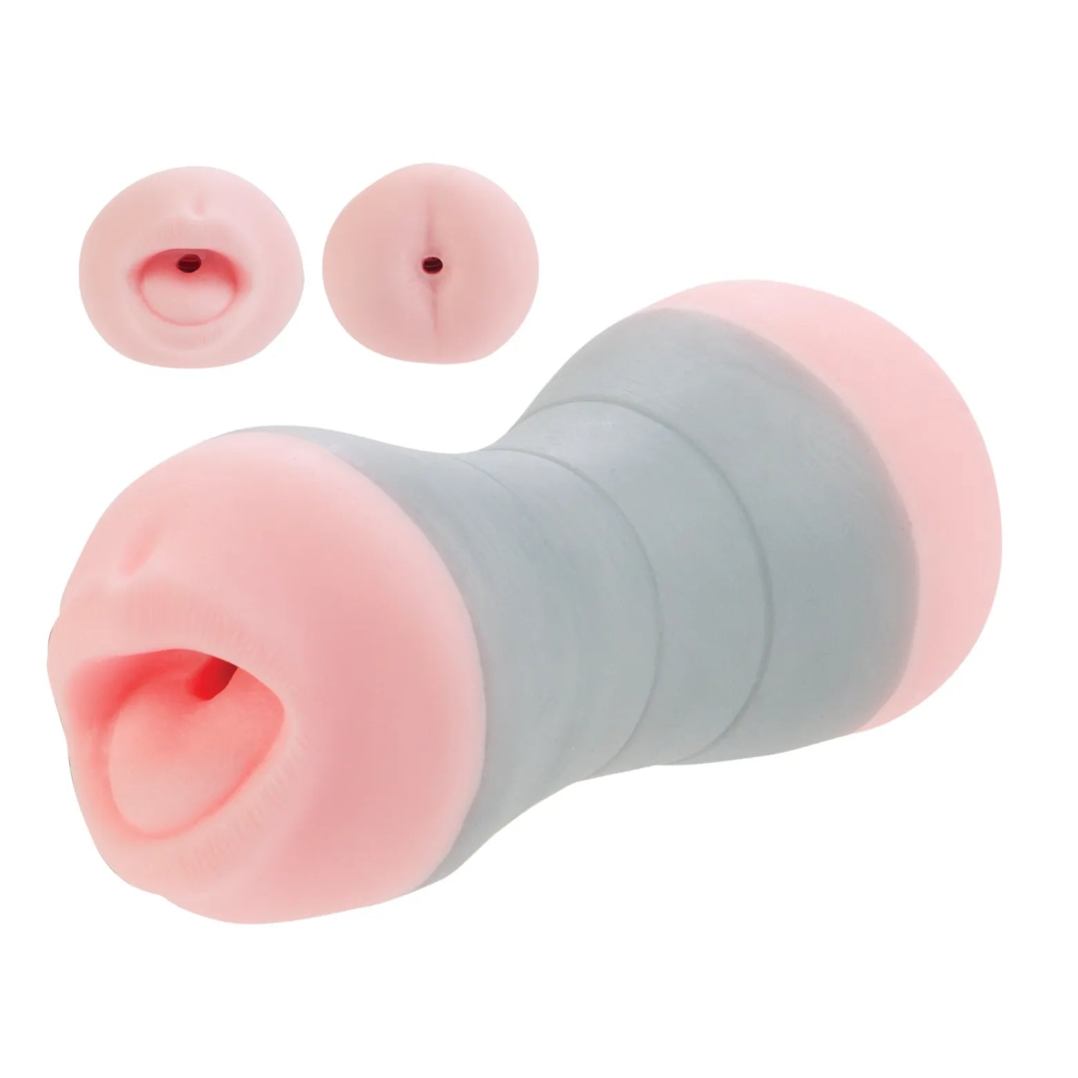 Travel Gripper Dual Density Masturbator – Travel-Sized Masturbator with Two Ends > Sex Toys For Men > Masturbators > Manual