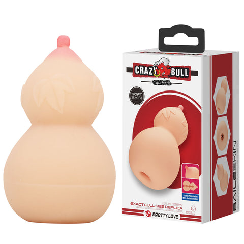 Calabash Realistic Male Masturbator Sleeve Light Sensation Strokers - Manual