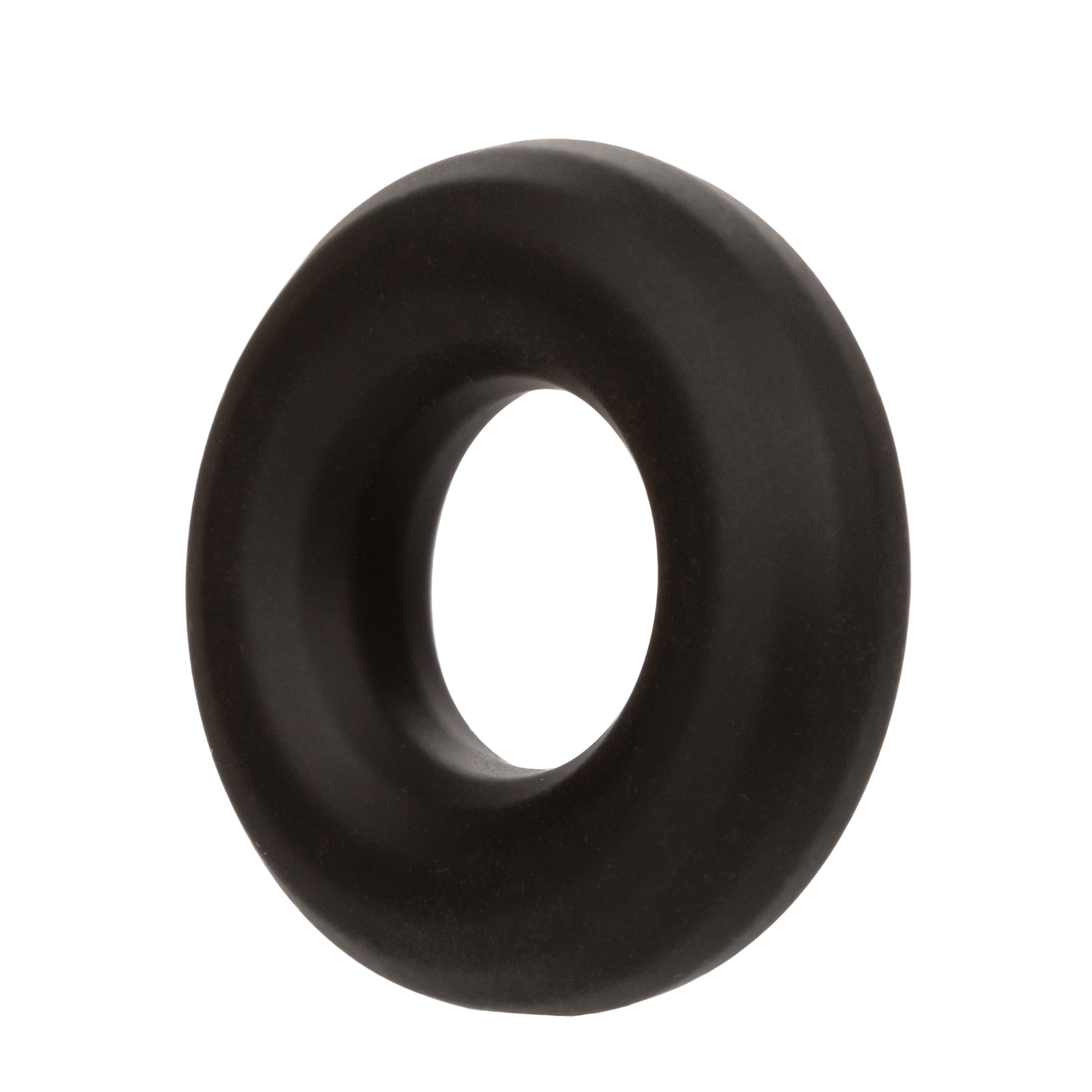 Alpha Liquid Silicone Prolong Medium Ring Black Stretchy Erection Enhancer Black COCK RINGS