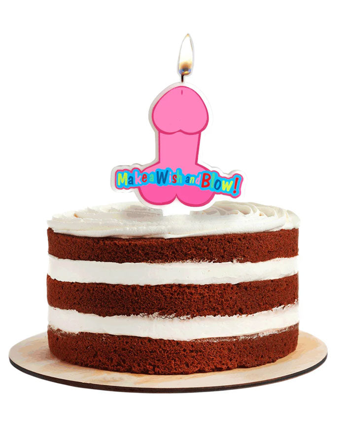 Cheeky Party Candle for Adult Celebrations and Bachelor Events Novelty Candles