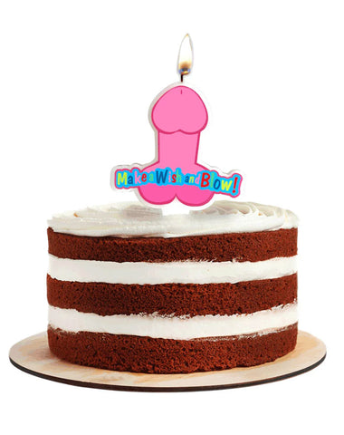 Cheeky Party Candle for Adult Celebrations and Bachelor Events Novelty Candles