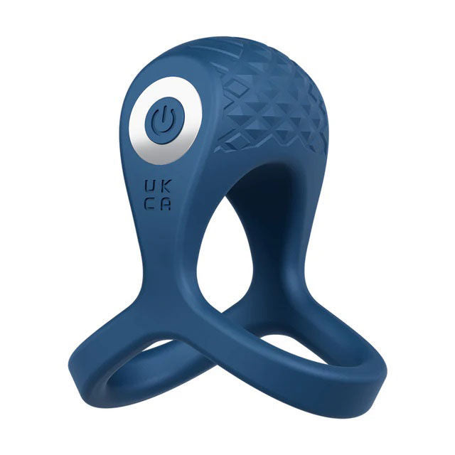 Performance Plus Dual Flex Pro (Blue) – Premium Cock Ring and Ball Strap with 10 Vibration Modes Blue > Cock Ring > Vibrating