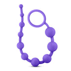 Luxe Silicone 10 Beads Purple 12.5 Inch Length > Anal Range > Anal Beads