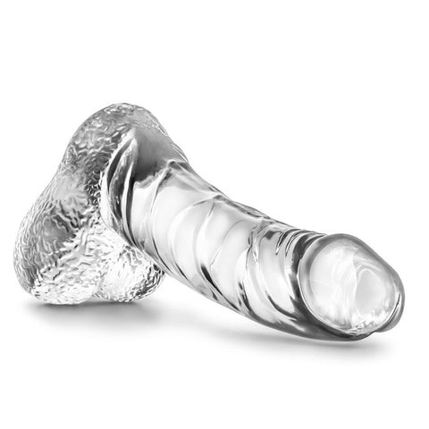 Naturally Yours Ding Dong Clear Slim Flexible Adult Dildo 5.5 Inch DONGS