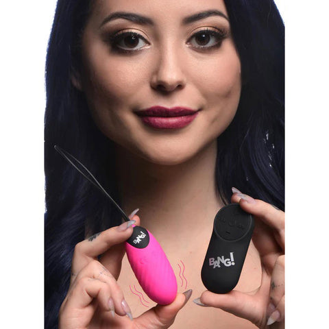 28x Swirl Silicone Egg - Pink > Sex Toys For Ladies > Vibrating Eggs
