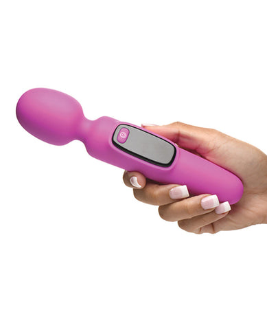 Bang Digital Silicone Wand Vibrator with 3 Speeds and Patterns Electric Massager