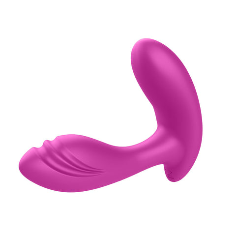 Epiphany Clitoral Rollerball Panty Vibe (Berry) – Remote-Controlled Dual Motor Panty Vibrator > Sex Toys For Ladies > Panty Vibes