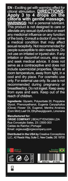 Orgie Orgasmic Drops 1 oz – Luxury Clitoral Arousal Serum > Essentials > Womens Enhancers