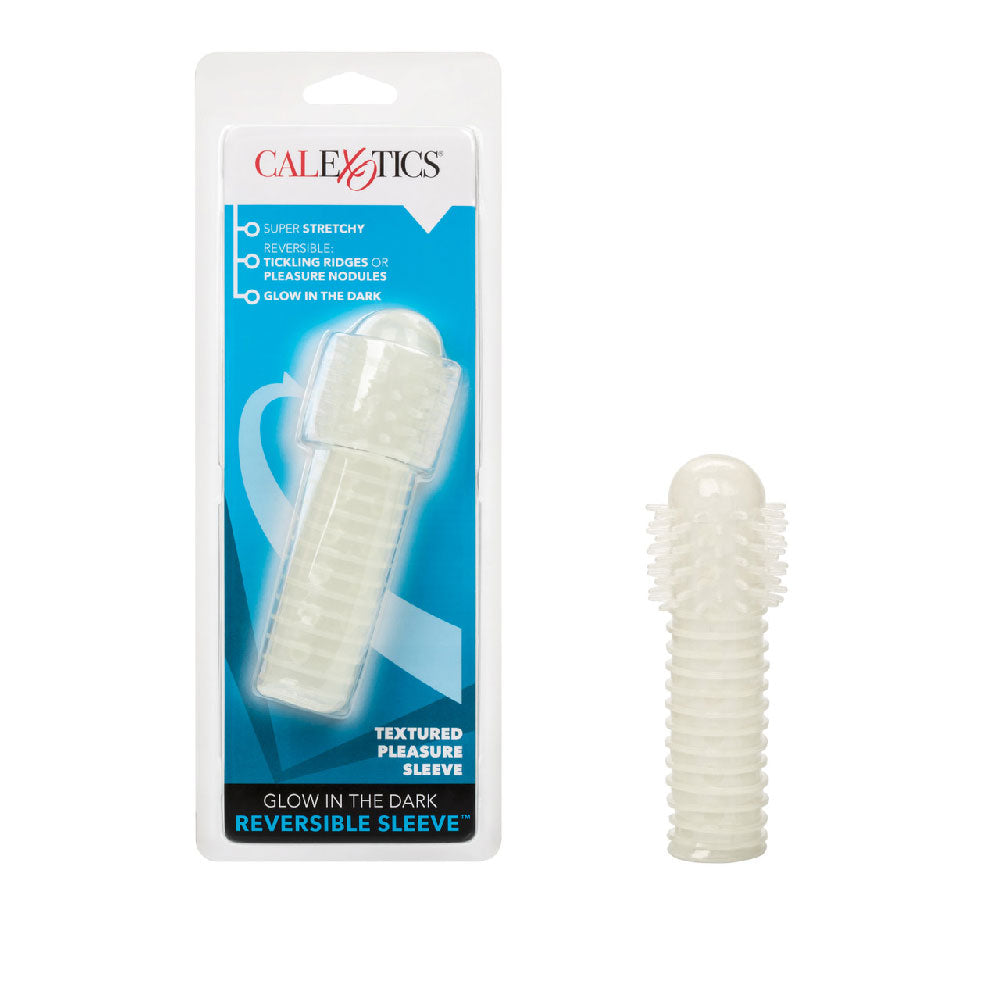 CalExotics Glow-in-the-Dark Reversible Non-Vibrating Sleeve SLEEVES