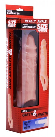 Size Matters Really Ample (Flesh Color) – Penis Enhancer > Sex Toys For Men > Penis Sleeves
