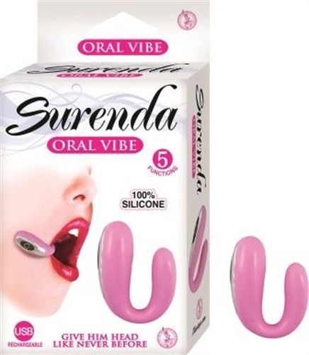 Surenda Oral Vibe (Pink) – Rechargeable Silicone Mini Vibrator Pink VIBRATORS