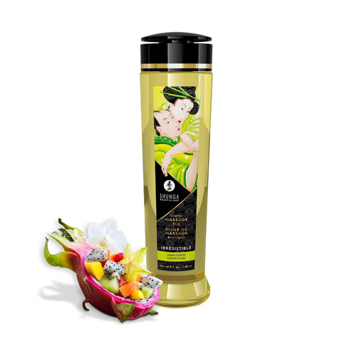 Shunga Desire Vanilla Massage Oil 8 Fl Oz Natural Massage Oil Massage Oil