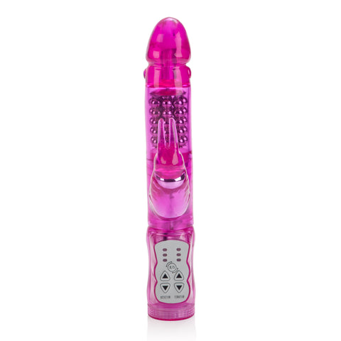 Waterproof Jack Rabbit 5 Rows - Pink VIBRATORS-RABBIT