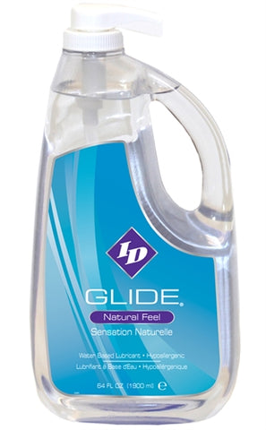 ID Glide Water Based Lubricant Pump Bottle 64 Fl Oz Default Title Water Based Lube