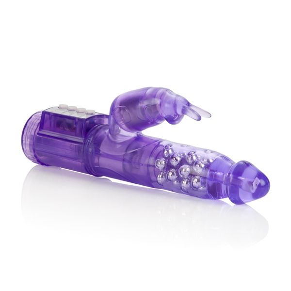 My First Purple Jack Rabbit Vibrator with Flickering Bunny Ears VIBRATORS-RABBIT