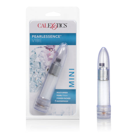 Mini Pearlessence Teal Vibrator Small Handheld Intimacy Toy White Vibrators