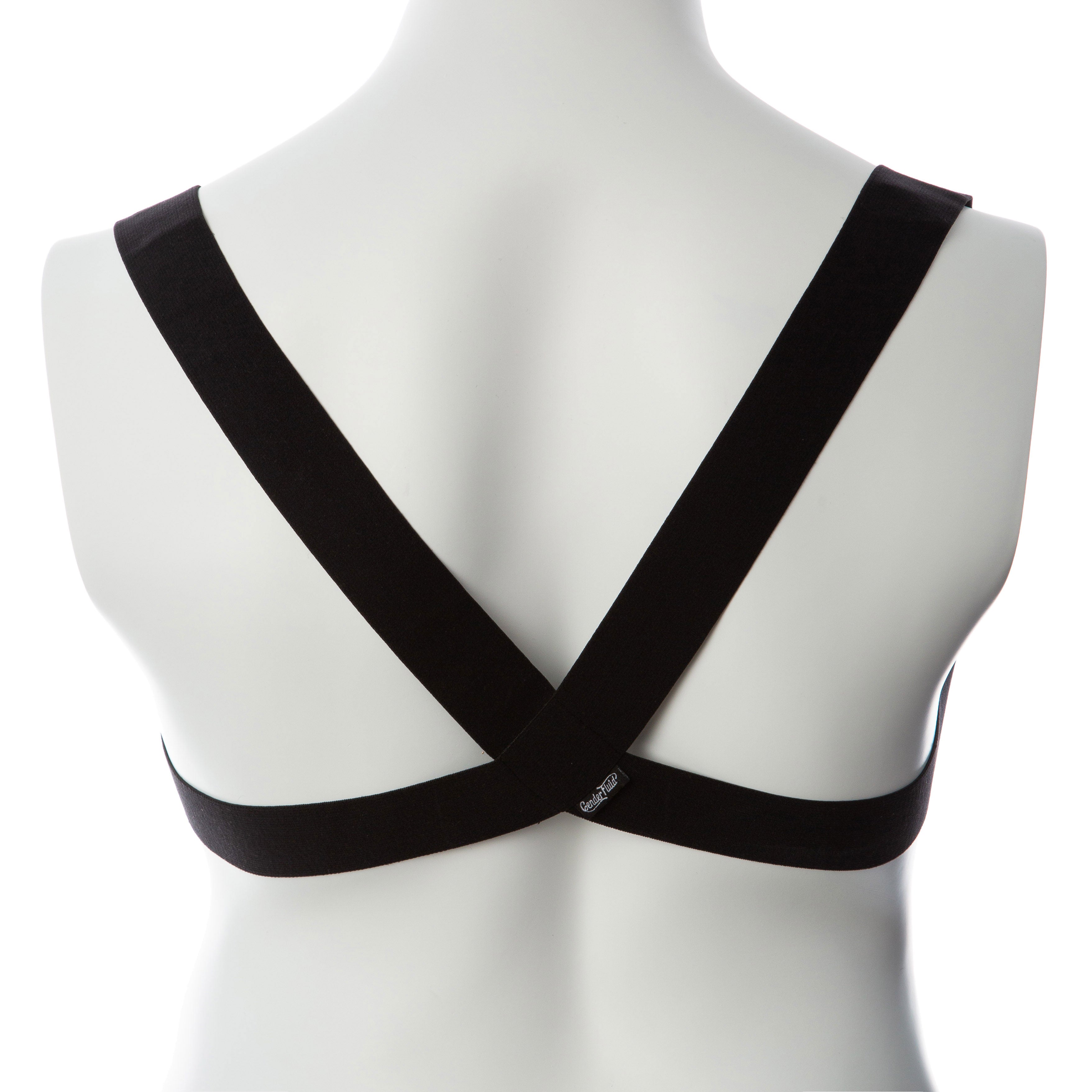Gender Fluid Billie Harness L-XXL Black Elastic Stretch Unisex Body-Hugging Design Womens Harnesses