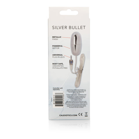 Sterling Collection Silver Bullet Vibrator for Sophisticated Pleasure BULLETS & EGGS