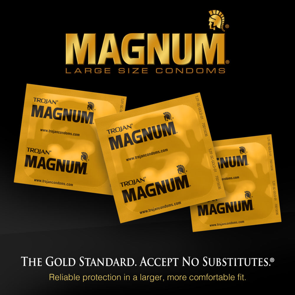 Trojan Magnum XL - 3 Pack > Essentials > Condoms