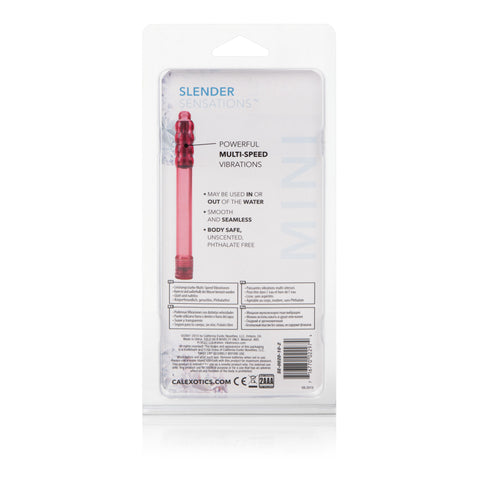 Slender Sensations Red Vibrating Massager for Intimate Massage Vibrators