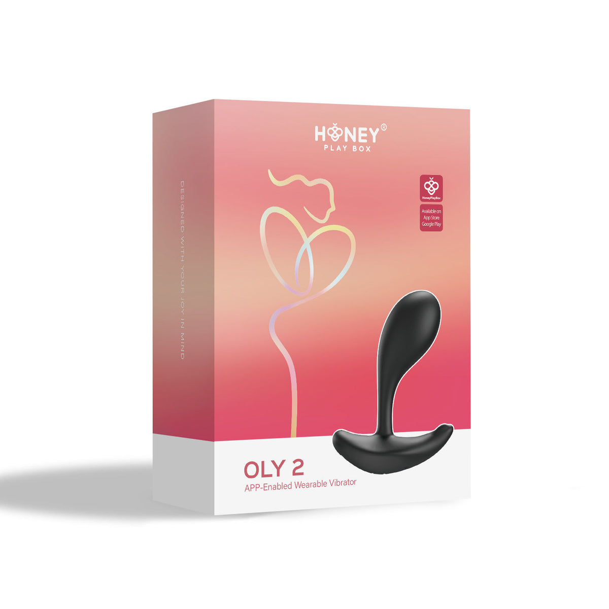 Oly 2 App-Enabled Wearable Vibrator - Black Black Panty Vibrators
