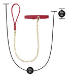 Temptasia Ardor – Adjustable Silicone Collar and Leash Set > Bondage Gear > Collars & Leashes