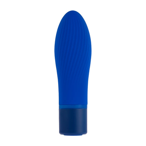 Selopa Cobalt Cutie - 4 Inch Silicone Rechargeable Bullet Vibrator BULLETS