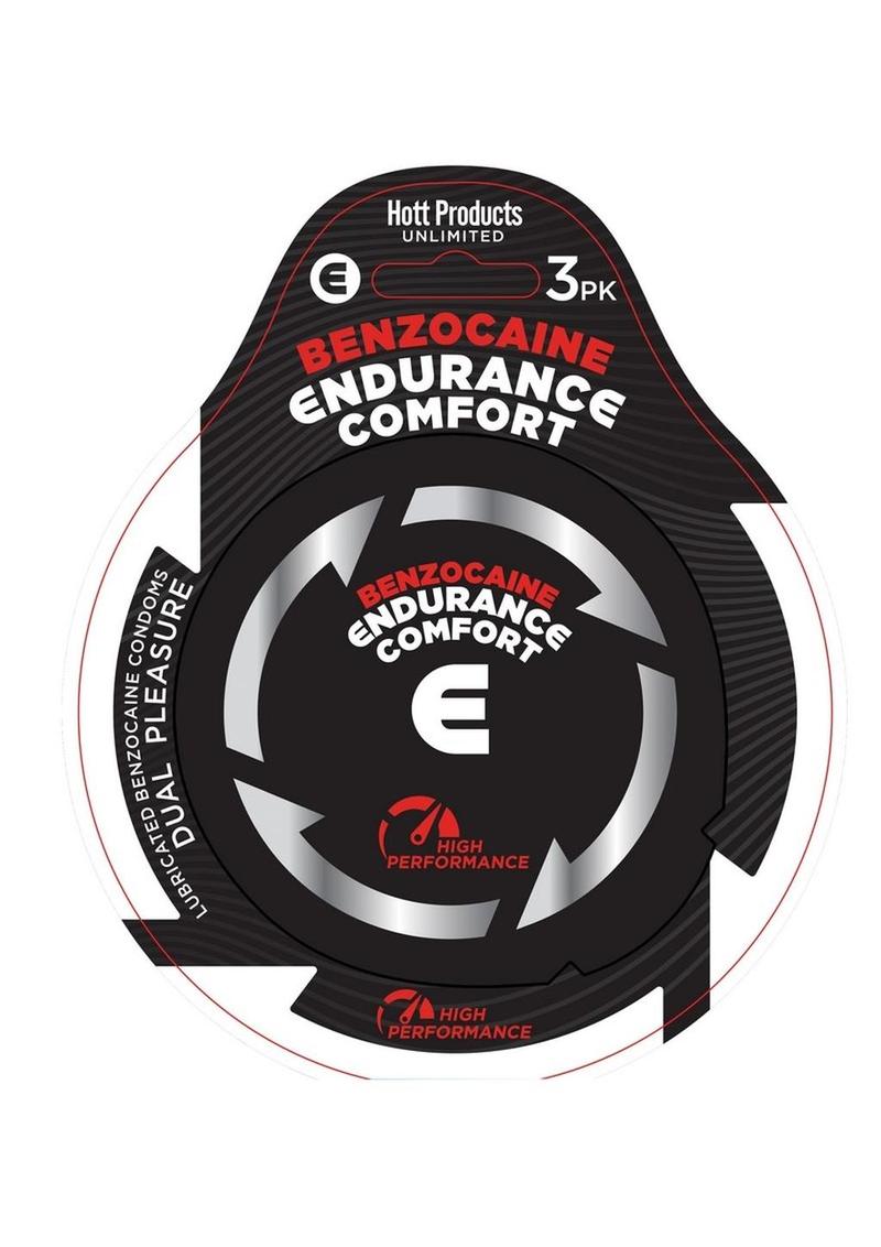 Endurance Comfort - Benzocaine Condoms - 3 Pk > Essentials > Condoms