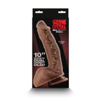 Shane Diesel Dual Density Realistic Silicone Dildo Brown 10 Inch > Dildos > Large Dildos