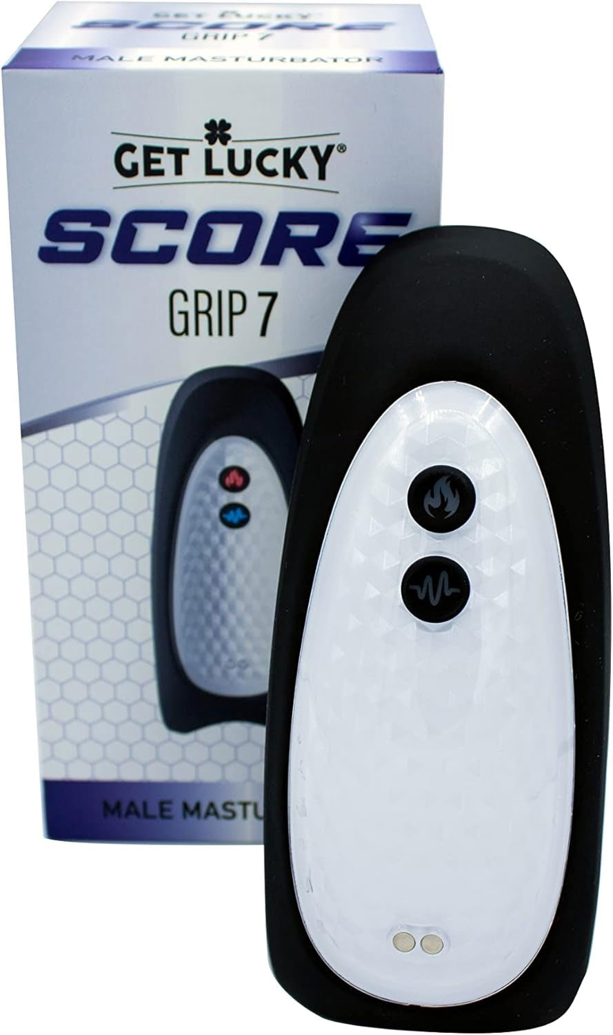 Score Grip 7 – USB Magnetic Charger Waterproof Masturbator with 7 Vibration Patterns and Warming Feature > Sex Toys For Men > Masturbators > Vibrating