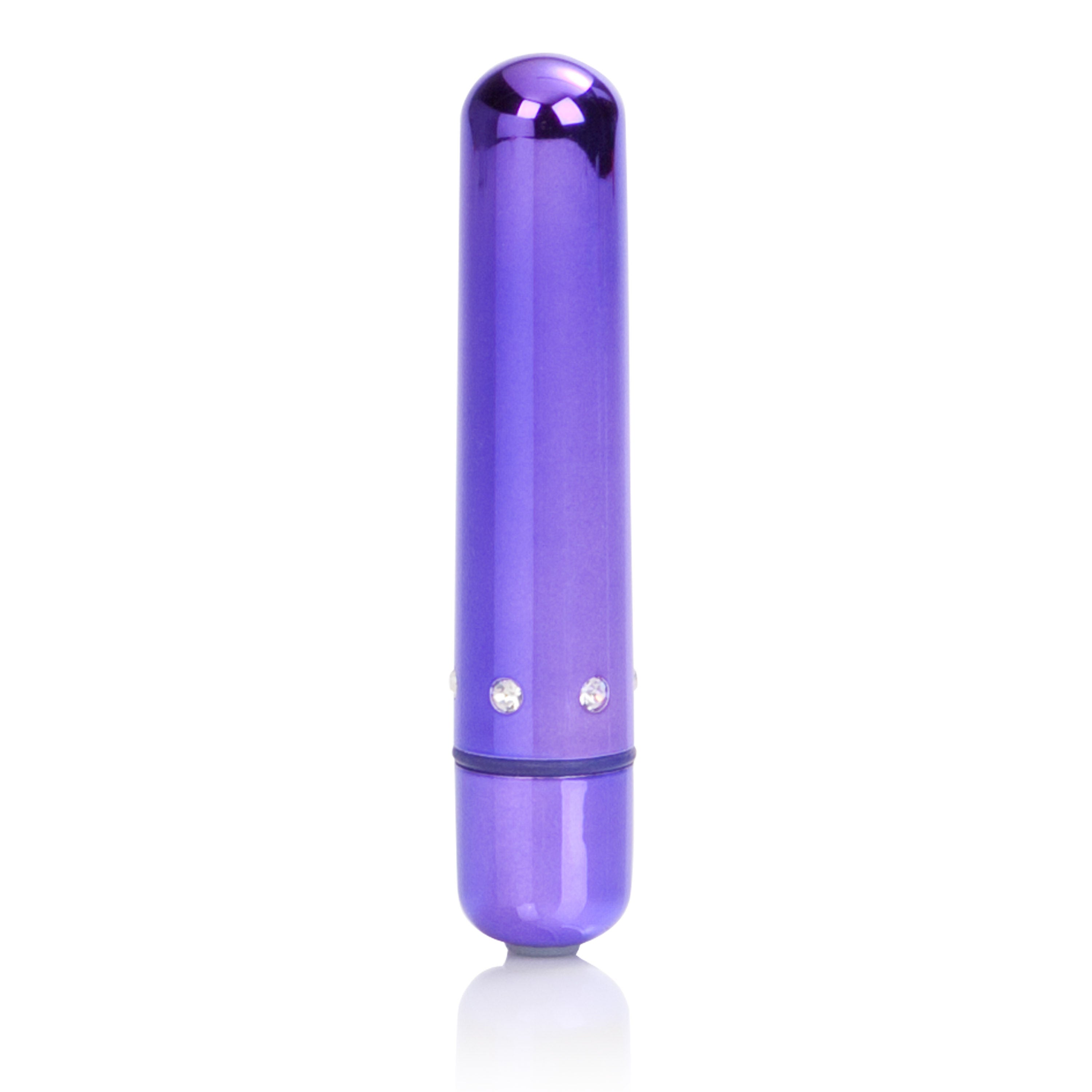 Crystal High Intensity Purple Bullet Vibrator with Speed Control BULLETS