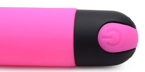 Bang 10X G-Spot Vibrator Pink 8.2 Inch Silicone with 3 Speeds and 7 Vibration Patterns > Sex Toys For Ladies > G-Spot Vibrators