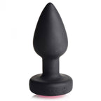 Silicone Pink Gem Anal Plug (Small) – Remote-Controlled Vibrating Anal Plug > Anal Range > Jewel Butt Plugs