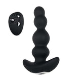 Evolved ANAL TOYS Black Evolved Bump N Groove -  USB Rechargeable Butt Plug with Wireless Remote 844477018669