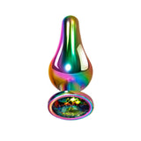 Evolved ANAL TOYS Coloured Evolved Rainbow Metal Plug Set -  Butt Plugs - Set of 3 Sizes 844477018539