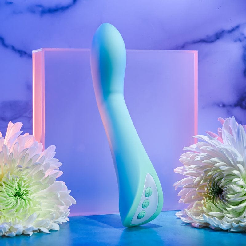 Evolved VIBRATORS Teal  Evolved COME WITH ME  Vibrator with Flicking Head 844477021782